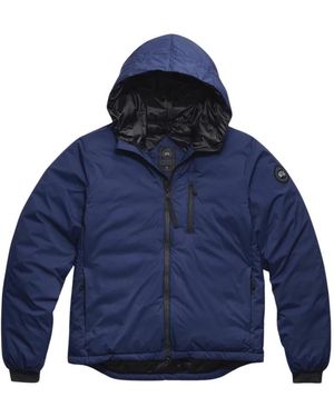 Canada Goose Lodge Hooded Jacket Bd - Blue
