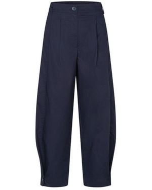 Masai Wide Trousers - Blu
