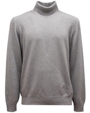 Gran Sasso Turtlenecks - Grey