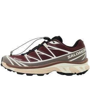 Salomon Fitness ,Rood ,Xt-6 Gtx Biter - Bruin