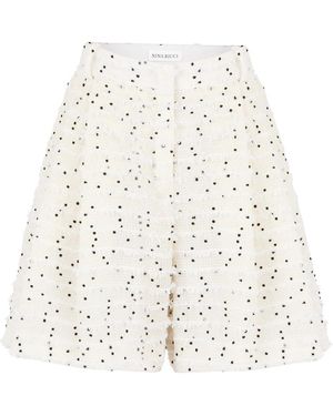 Nina Ricci Casual Shorts - Bianco