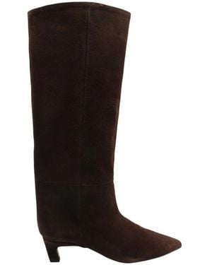 Ángel Alarcón High Boots - Brown