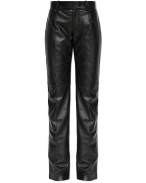 DSquared² Broeken ,Zwart ,Leather Broeken