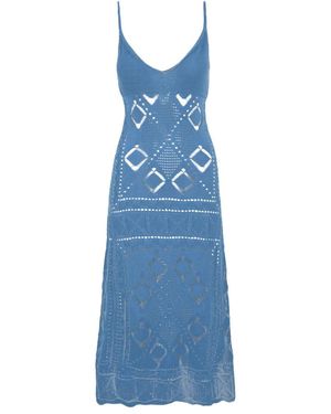 Akep Kleedjes ,Blauw Jurken Voor