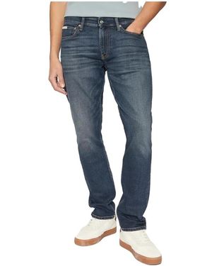 Calvin Klein Slim-Fit Jeans - Blu