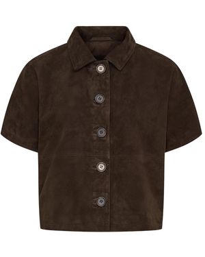 Btfcph Leather Jackets - Marrón