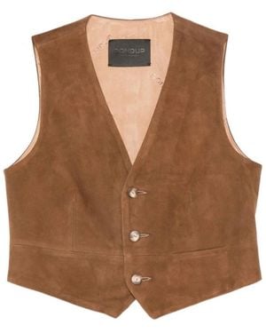 Dondup Vests - Brown