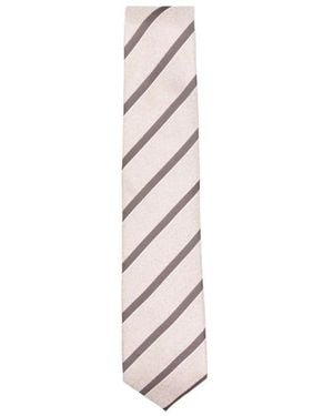Corneliani Ties - White