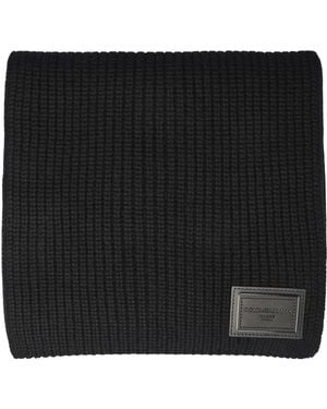 Dolce & Gabbana Winter Scarves - Nero