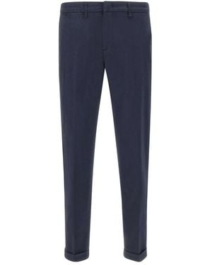 Fay Slim-Fit Trousers - Blue