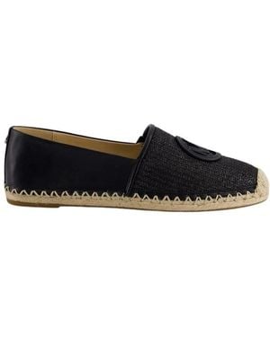 Michael Kors Kenzie Espadrille Mit Materialmix - Schwarz