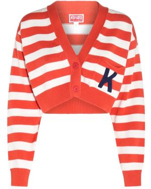 KENZO Cardigans - Rouge