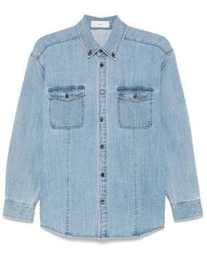 DUNST Denim Shirts - Blauw