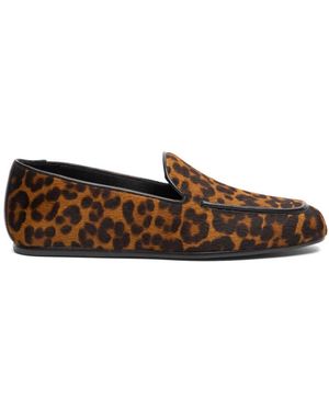 Stuart Weitzman Lee Loafer - Brown