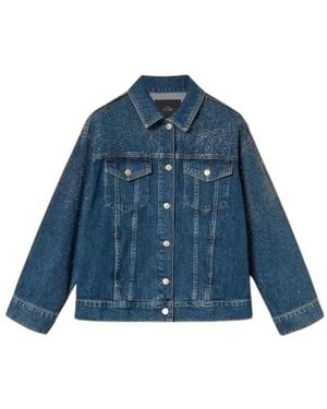 Twinset Jassen ,Blauw ,Jeans