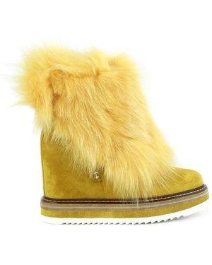 BELLE VIE Ankle Boots - Yellow