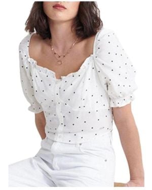 Superdry Blouses - Blanco