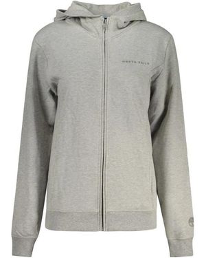 North Sails Hoodies & Sweatvesten ,Grijs ,Katoen Grigio Cotton Hoodie