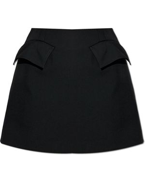McQueen Short Skirts - Negro