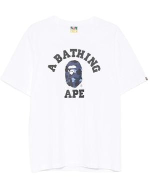 A Bathing Ape T-Shirts - Blanco