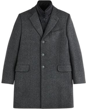 Fay Single-Breasted Coats - Negro