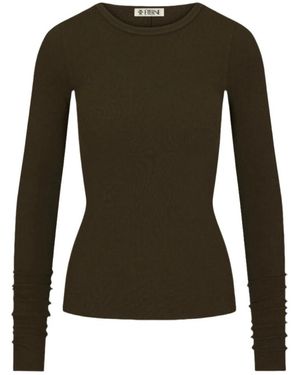 ÉTERNE Long Sleeve Tops - Verde