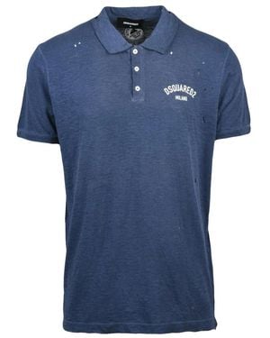 DSquared² Polo Shirts - Azul