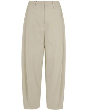 Bomboogie Straight Trousers - Neutro
