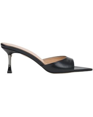 ESTRO Heeled Mules - Black