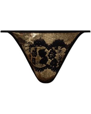 DIESEL D-String-Gft Tanga - Schwarz