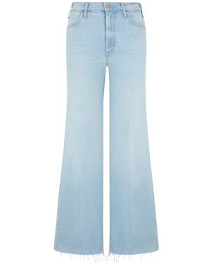 Mother Jeans ,Blauw ,Katoen High-Waisted Flared Jeans