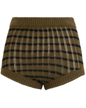 RED Valentino Short Shorts - Green