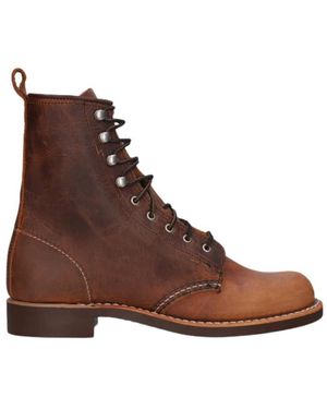 Red Wing Lace-up Boots - Braun
