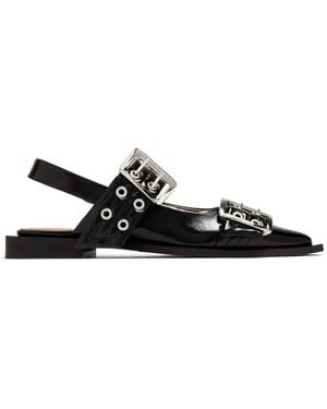 Ganni Ballerinas - Black