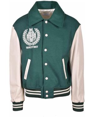 FAMILY FIRST Bomber Jackets - Green