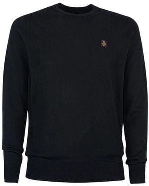 Refrigiwear Rundhals-Wollpullover - Blau