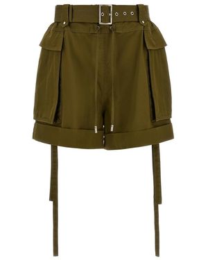 McQueen Short Shorts - Green