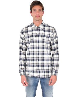 Boglioli Hemden Multicolour - Blauw