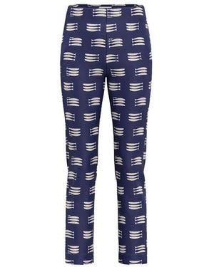 Marella Broeken ,Blauw ,Cropped Broeken