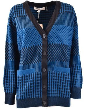 Diane von Furstenberg Knitwear > cardigans - Bleu