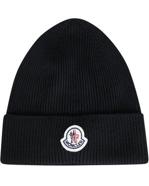 Moncler Beanies - Nero
