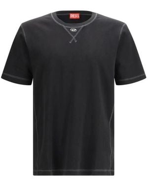 DIESEL T-Shirts - Black