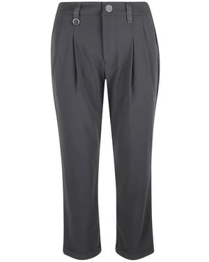 High Tapered Trousers - Gris