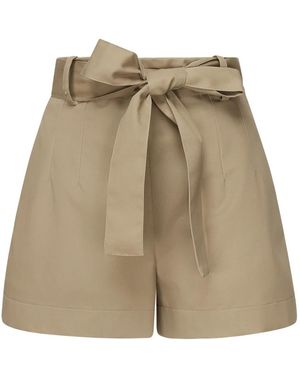 Moncler Short Shorts - Naturel