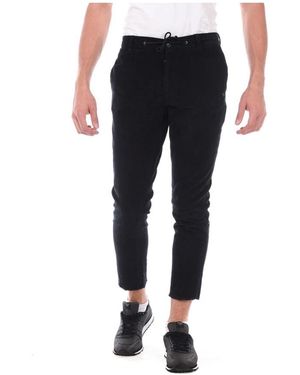 Daniele Alessandrini Slim-Fit Trousers - Black