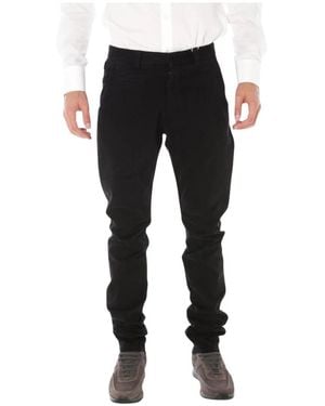 Armani Jeans Slim-Fit Trousers - Black
