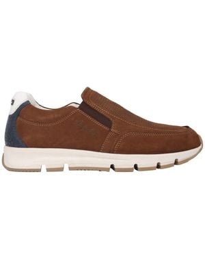 Australian #39;Eagle&#39; Braune Loafer Schuhe