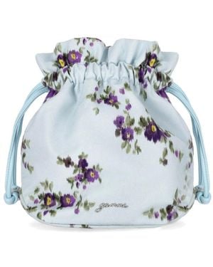 Ganni Bucket Bags - Azul