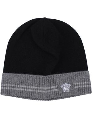 Versace Accessoires ,Zwart ,Kasjmier Kasjmieren Muts