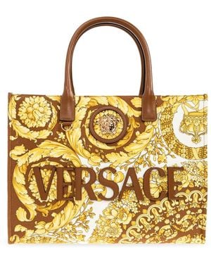 Versace Tote Bags - Yellow